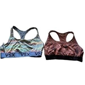 Bundle of 2 Pink Victoria’s Secret sports bras